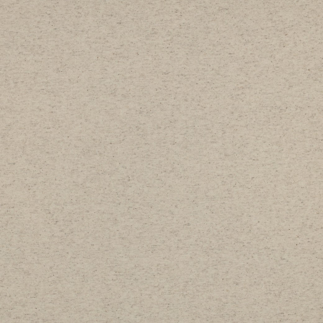 French Terry "Baumwoll-Leinen-Mix" natural gesprenkelt - LU:BO Design