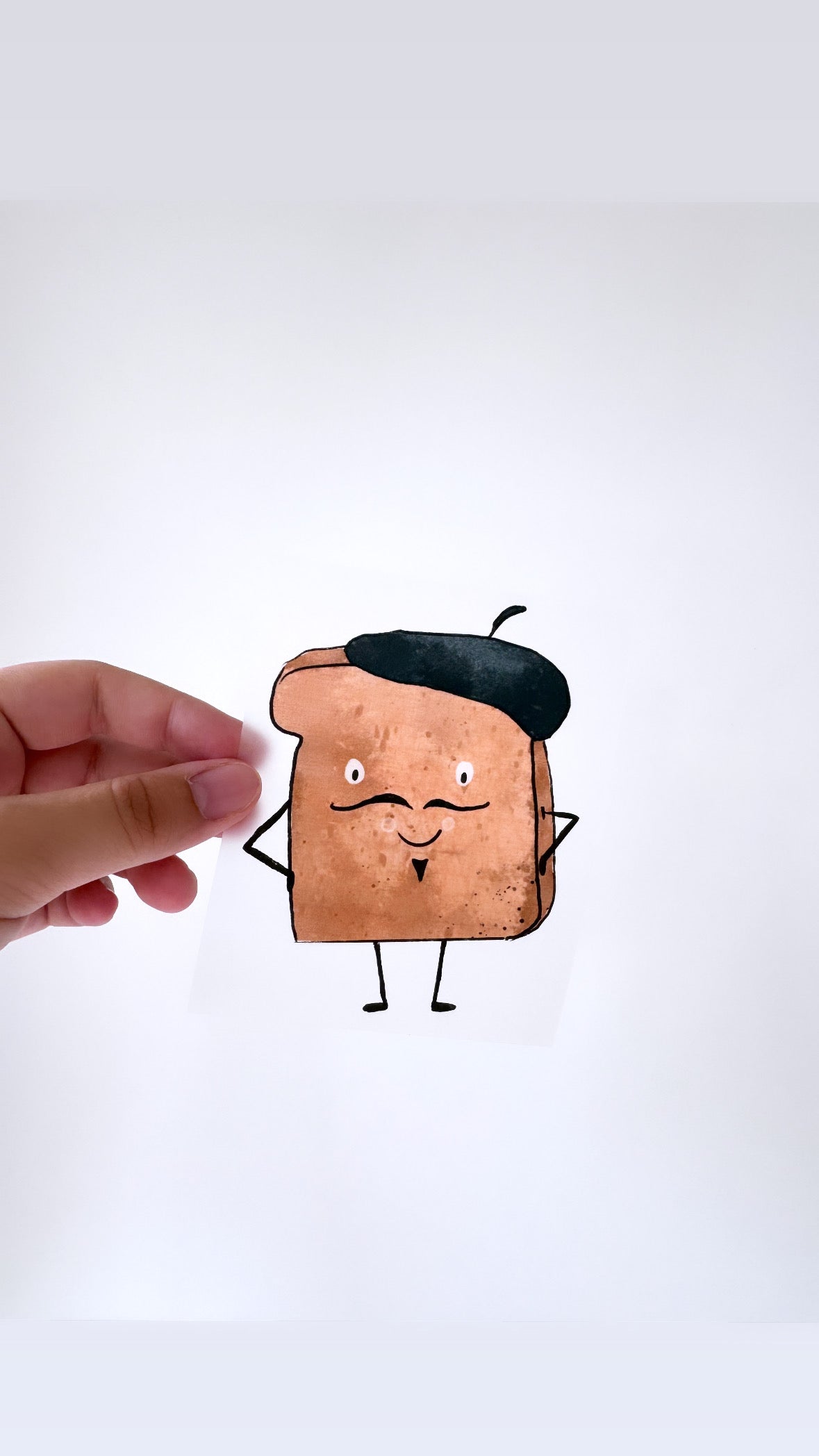 French Toast - Bügelbild, midi