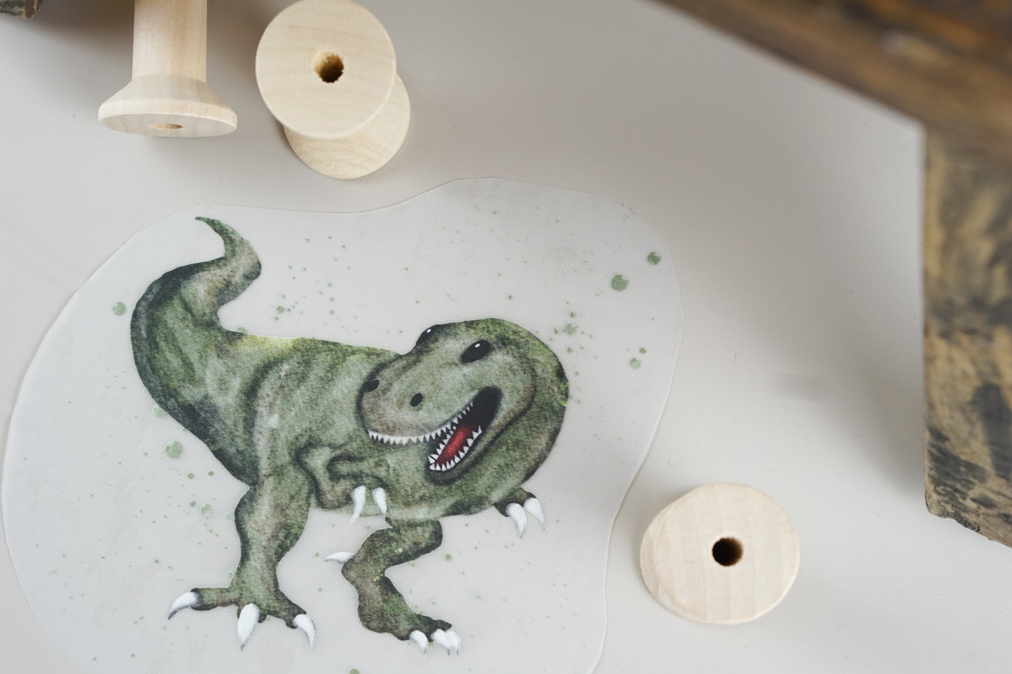 T-Rex - Bügelbild, klein