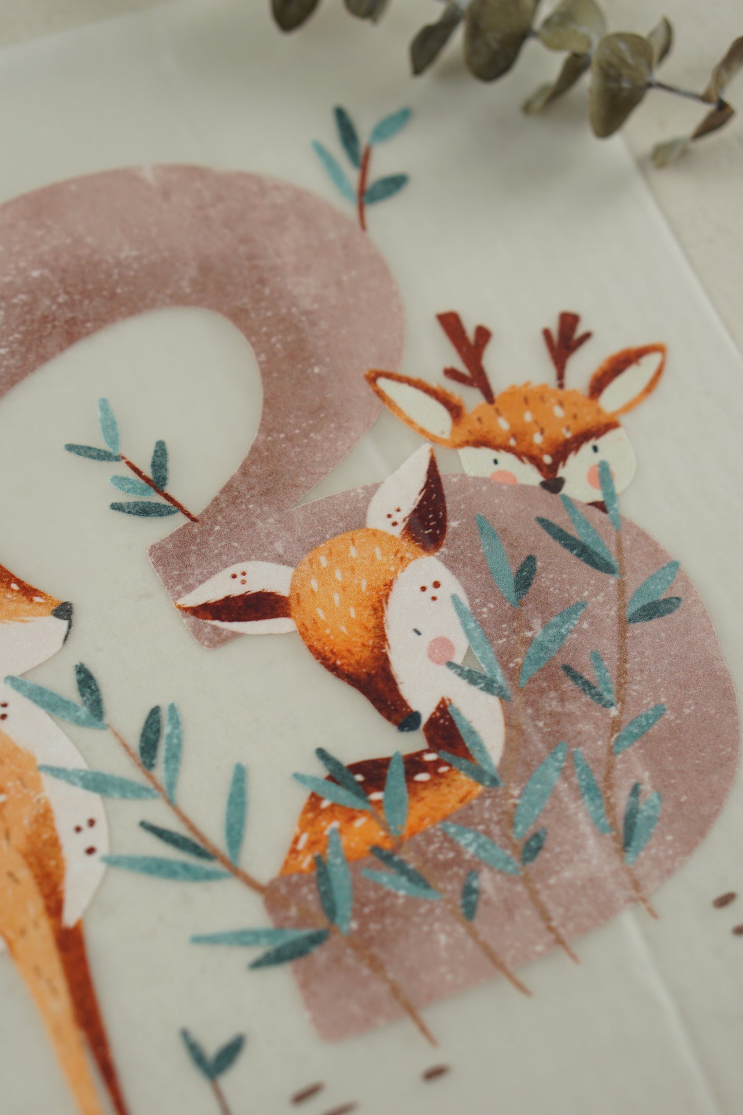 3. Geburtstag - Bügelbild, groß/maxi