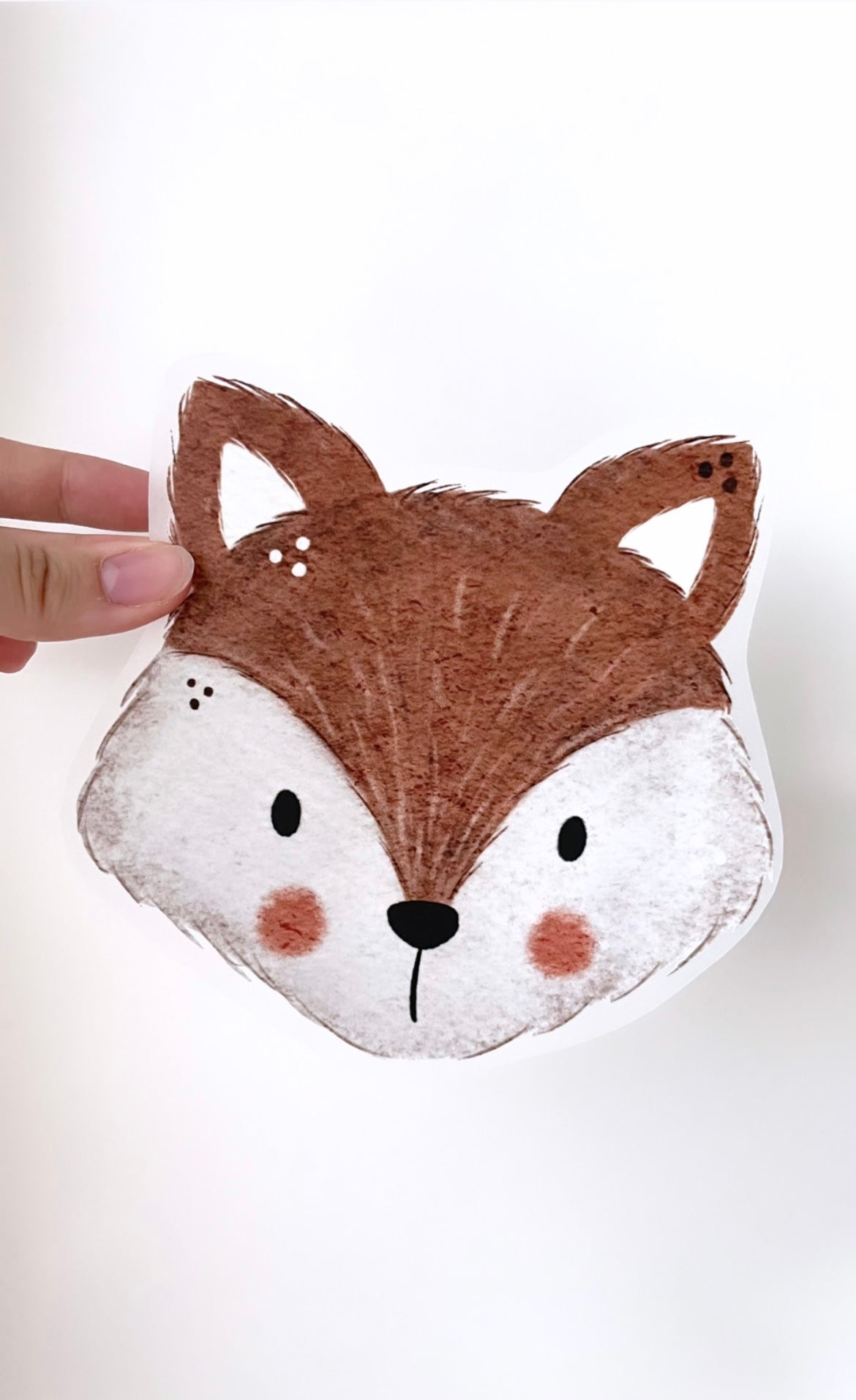 Cute Fox - Bügelbild, groß/maxi - LU:BO Design