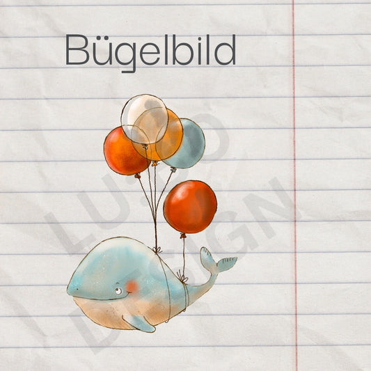 Fly high - Bügelbild, maxi