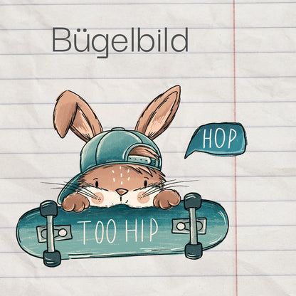 Too Hip Hop - Bügelbild, maxi