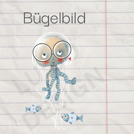 Qualino- Bügelbild, XXL