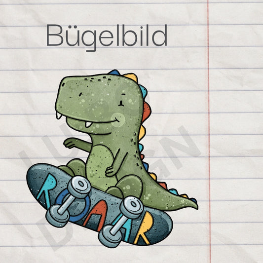 Dino Ranno - Bügelbild, maxi