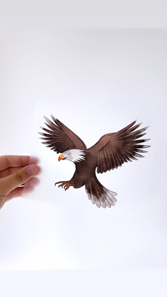 Adler - Bügelbild, verschiedene Größen