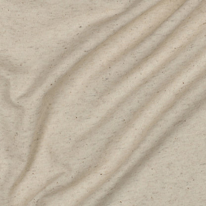Jersey "Baumwoll-Leinen-Mix" natural gesprenkelt - LU:BO Design