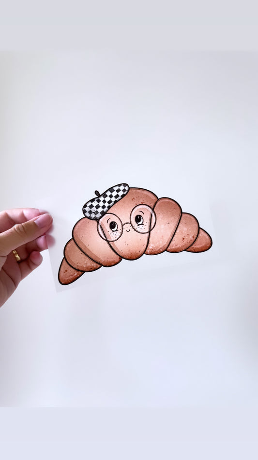 French Croissant  - Bügelbild, klein