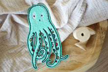 Lade das Bild in den Galerie-Viewer, Chenille Patch &quot;Octopus&quot;
