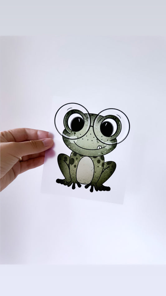 Froggy - Bügelbild, klein