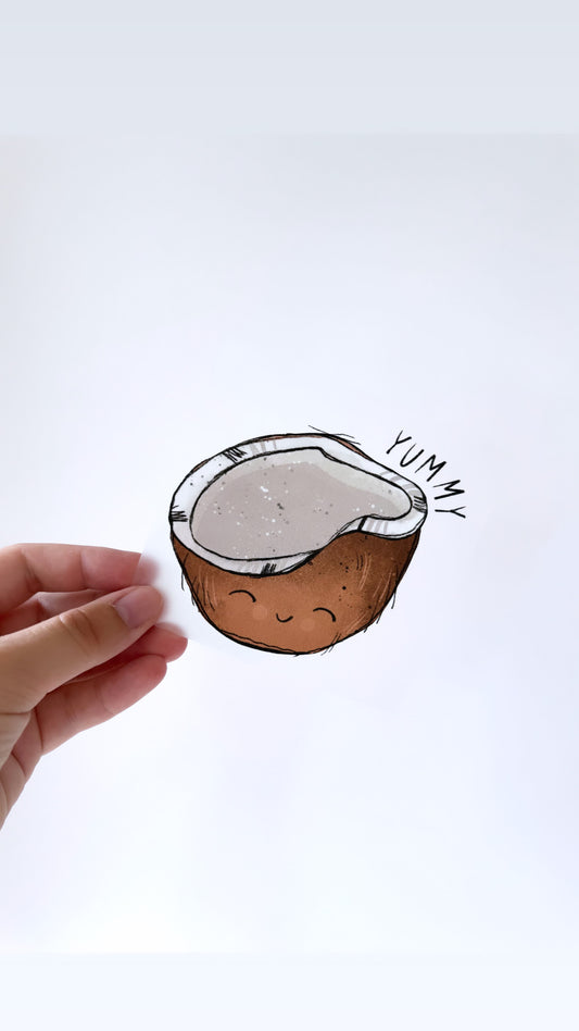 Yummy - Bügelbild, midi