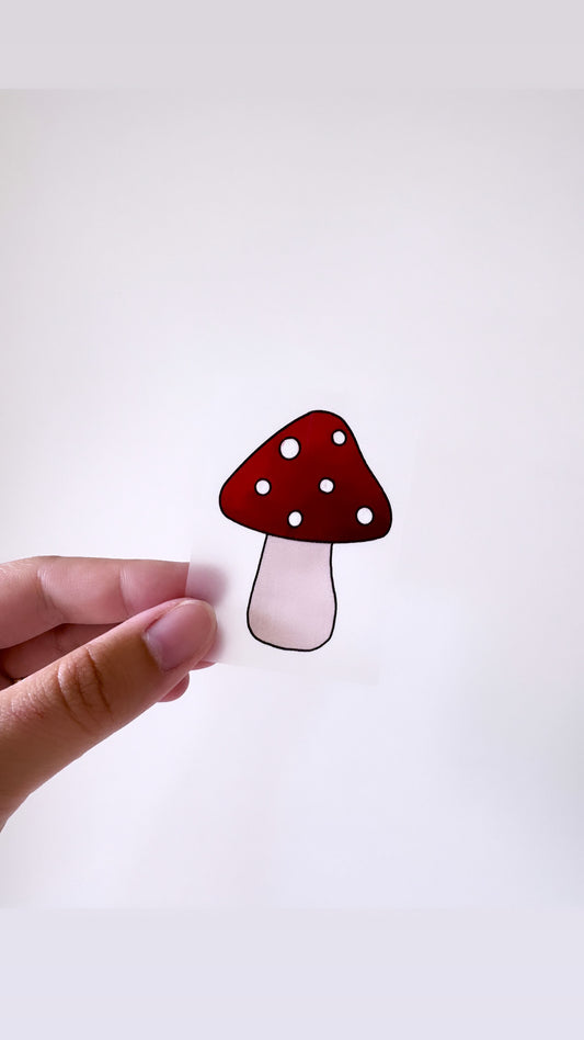 Pilz - Bügelbild, klein