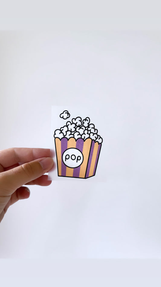 Pop Club - Bügelbild, klein