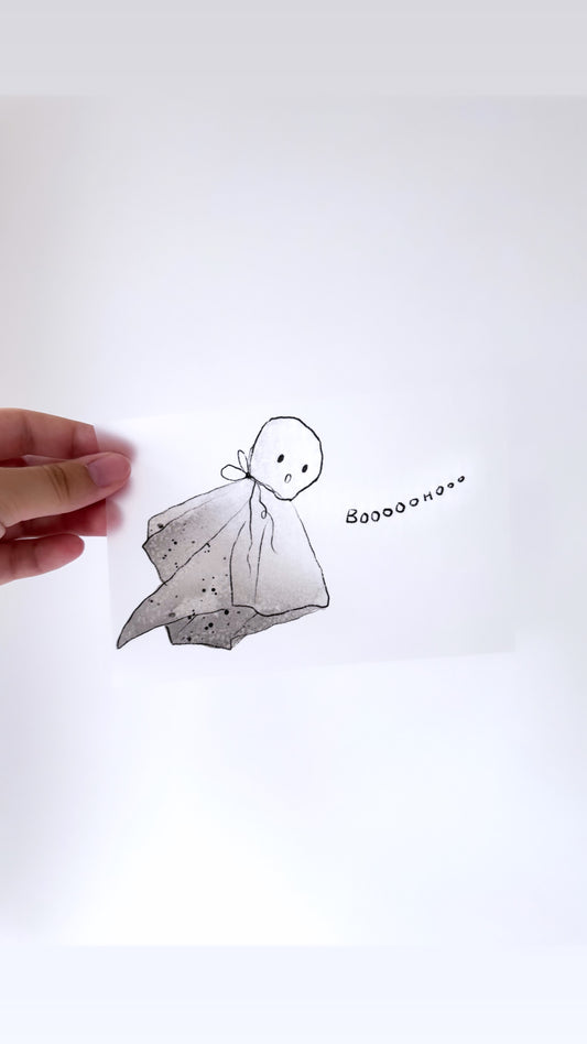 Geist #4 - Bügelbild, maxi