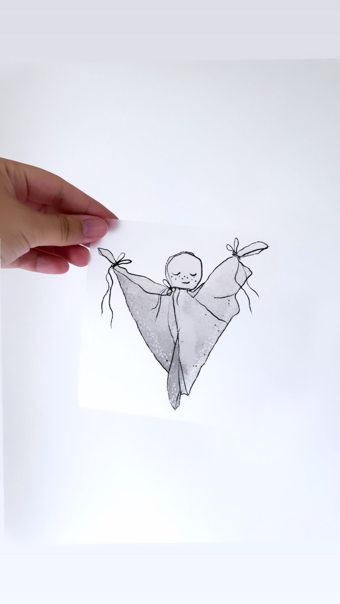 Geist #1 - Bügelbild, maxi