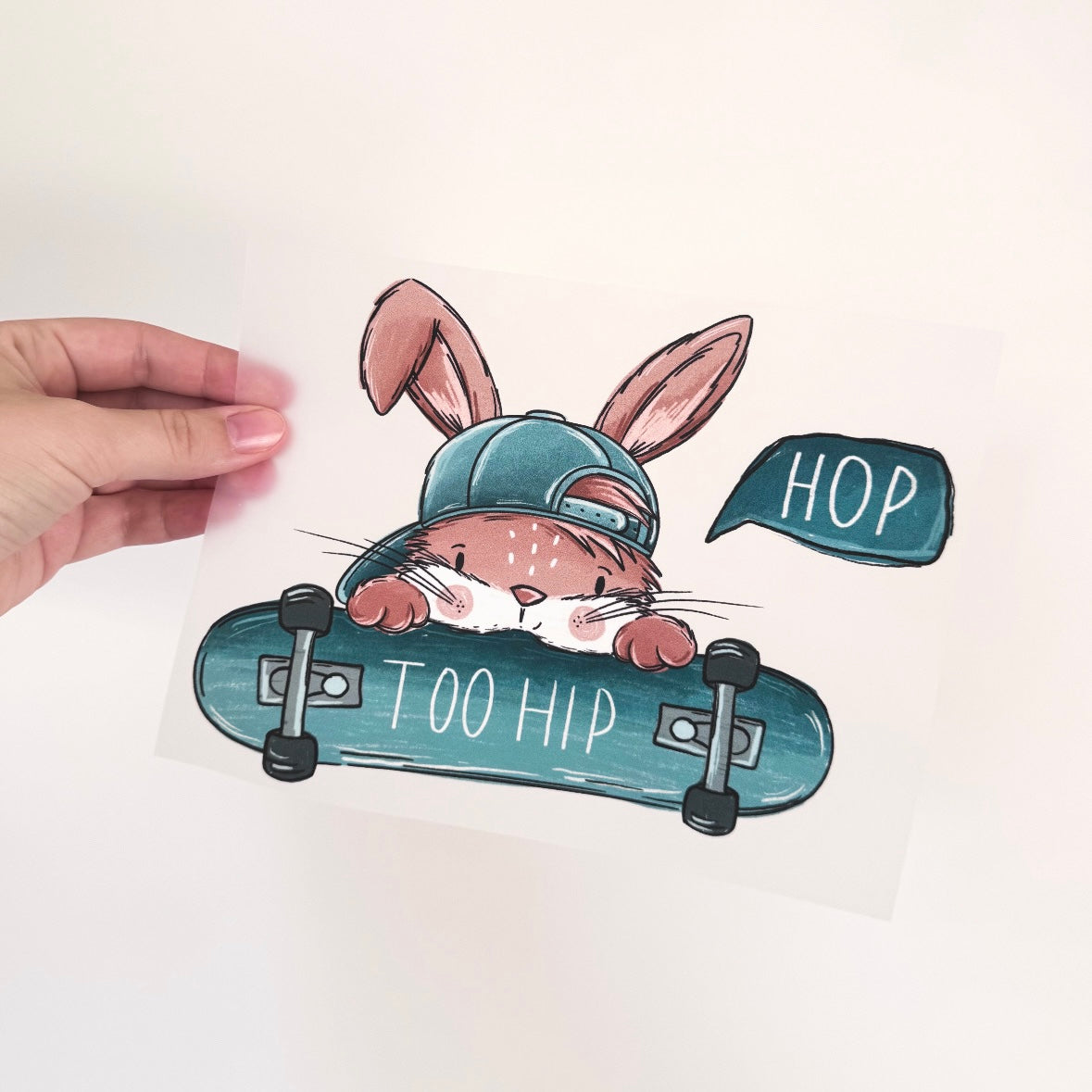 Too Hip Hop - Bügelbild, maxi