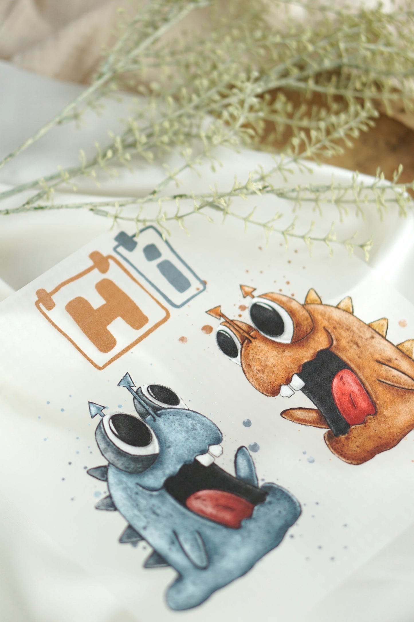 Monstermäßig - Bügelbild, groß/maxi