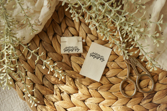 3er-Set Baumwoll-Label "Süßes oder saures"